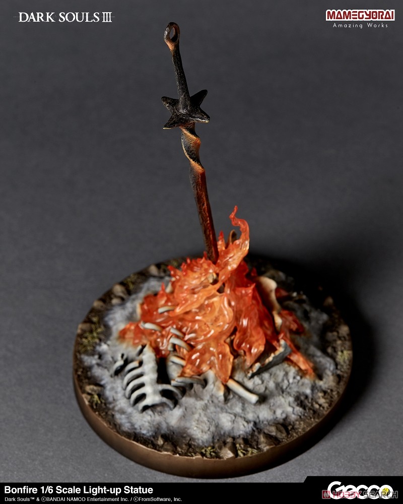 DARK SOULS III ダークソウル3/ 篝火 1/6スケールライトアップ