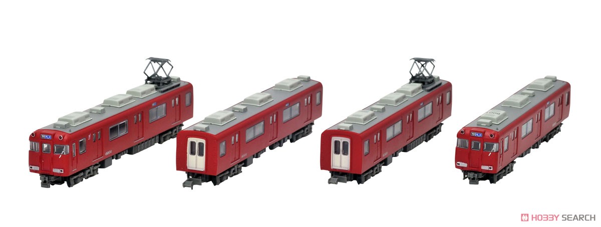 鉄コレ名鉄 6000系1次車6001編成4両セットN化動力付き 鉄道