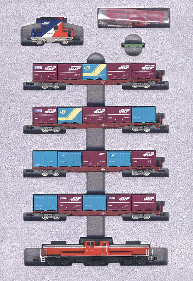 限定品】 臨時高速貨物8554列車 (推進運転コンテナ列車) セット (6両