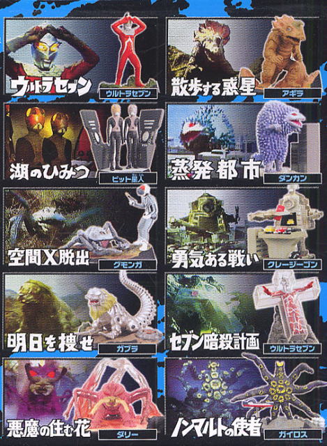 名鑑シリーズ ウルトラ怪獣名鑑～ウルトラセブン編 2～ 10個セット(食