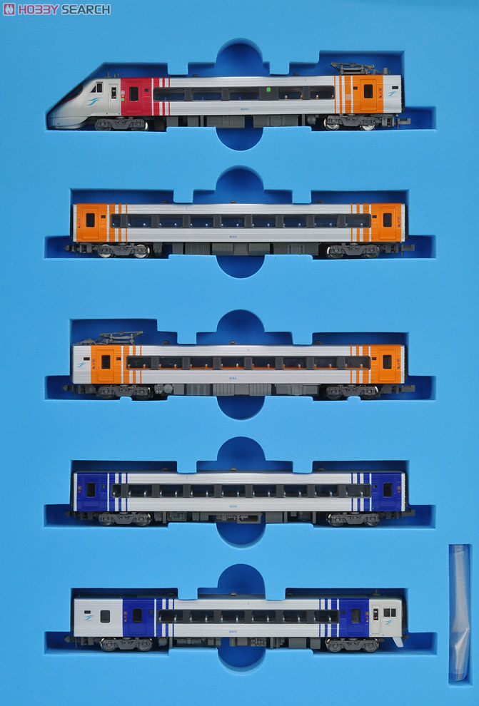 四国8000系 リニューアル 特急「しおかぜ」 (5両セット) (鉄道模型