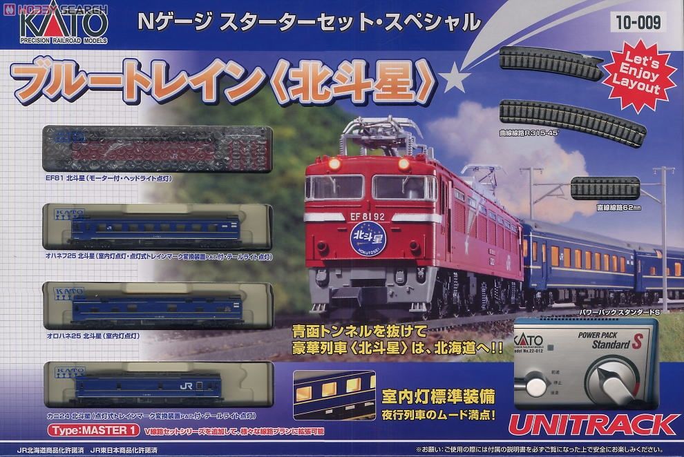 Nゲージ スターターセット・スペシャル ブルートレイン 「北斗星