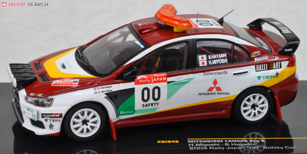 三菱ランサーエボリューションX 2008年ラリージャパン セーフティー