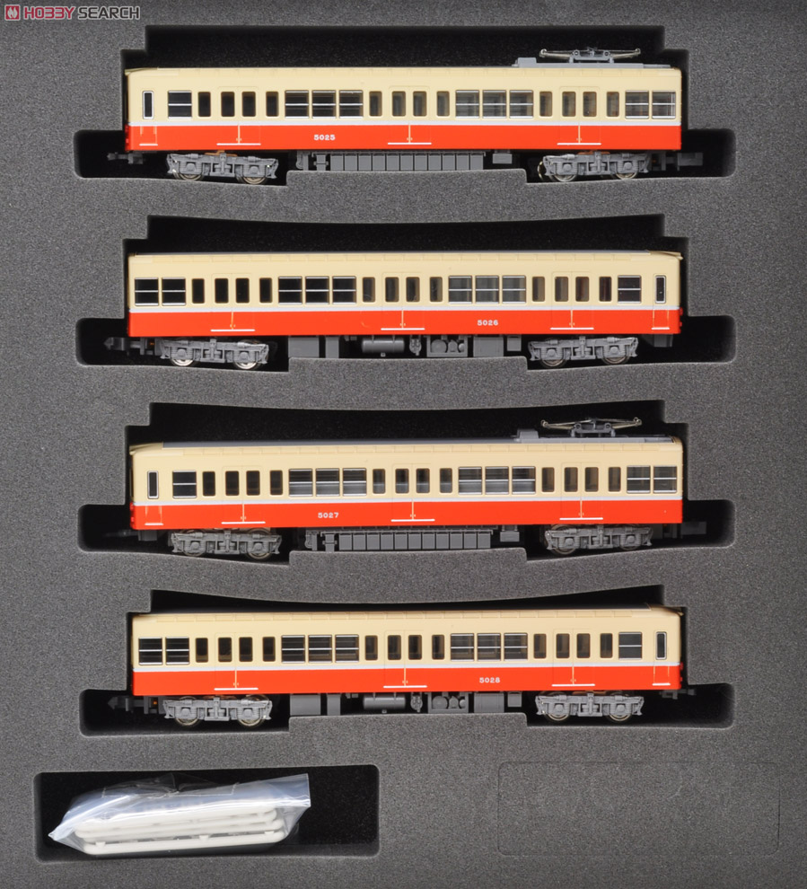 都営地下鉄 5000形 旧塗装・未更新車 先頭車4輛編成セット (動力付き