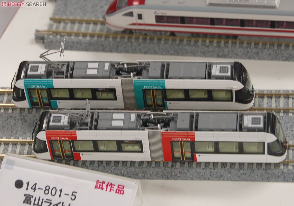 富山ライトレール TLR0601 (赤) (鉄道模型) - ホビーサーチ 鉄道模型 N