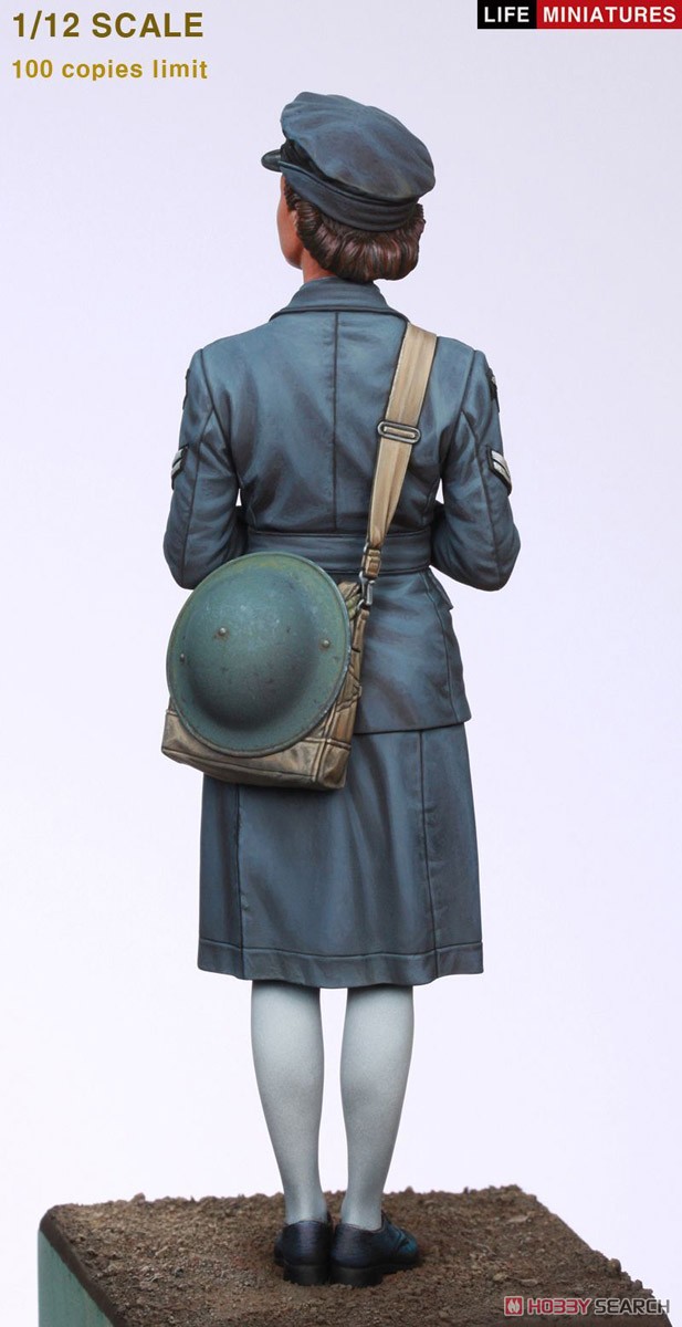 WWII イギリス空軍WAAF(婦人補助空軍) 副班長 1940-1941年 (プラモデル