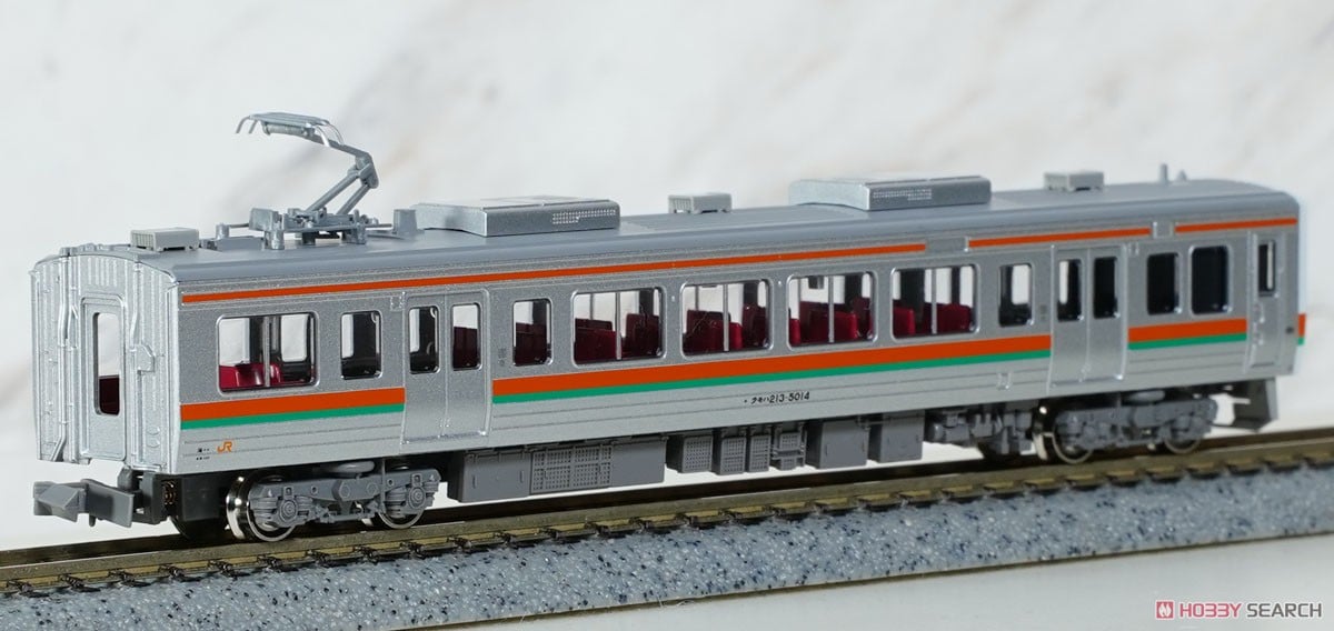 JR 213系5000番台 (2次車・飯田線) 増結2両編成セット (動力無し