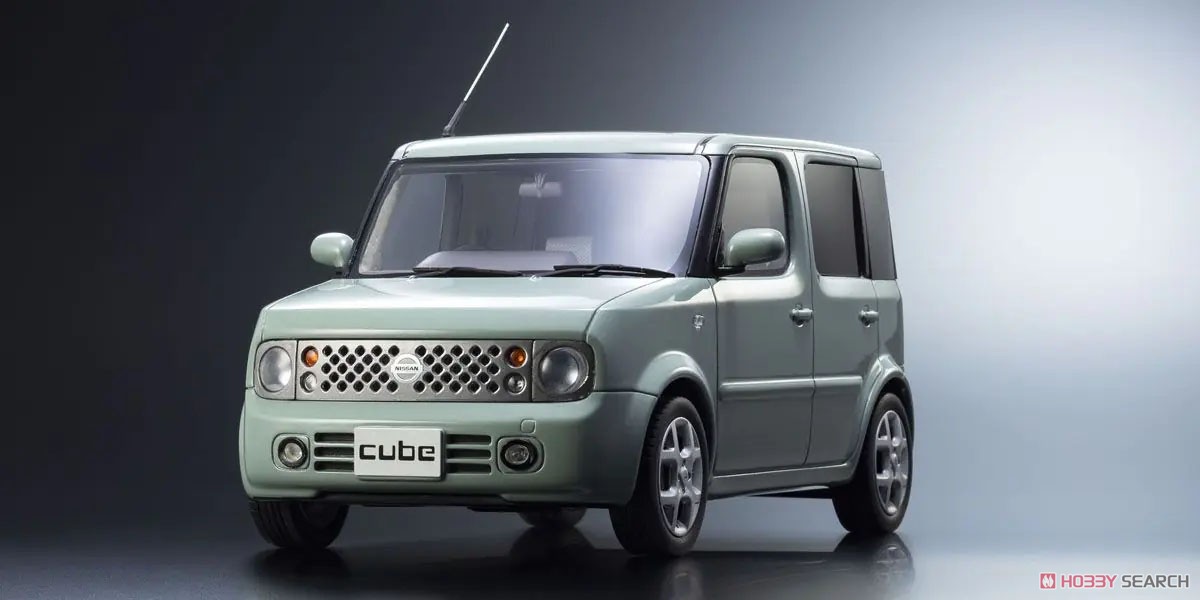 日産 キューブ (アクアミント) (ミニカー) - ホビーサーチ ミニカー