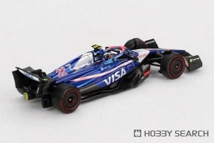 RB VCARB 01 F1 2024 #22 バーレーングランプリ 角田 裕毅 (ミニカー