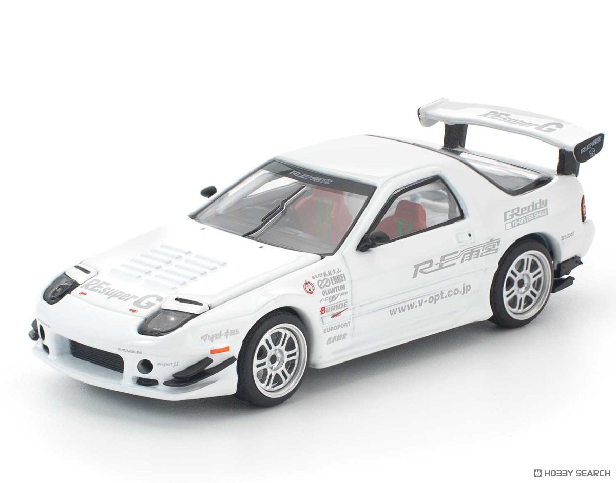 マツダ RX-7(FC3S) RE雨宮 - ホワイト- (ミニカー) - ホビーサーチ