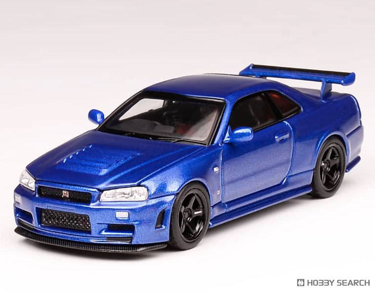 NISMO R34 GT-R Z-tune Bayside Blue (ミニカー) - ホビーサーチ ミニカー