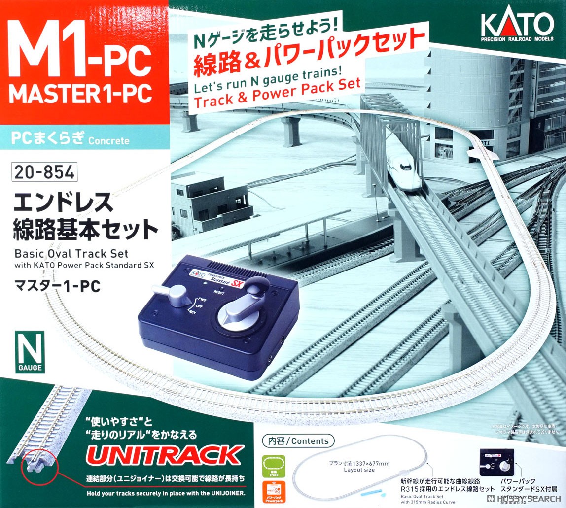 UNITRACK [M1-PC] エンドレス線路基本セットマスター1-PC (マスター1