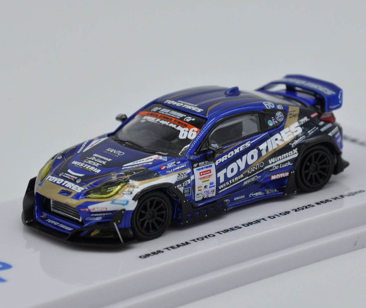 GR86 Team Toyo Tires Drift D1GP 2025 #66 H.Fujino (Diecast Car