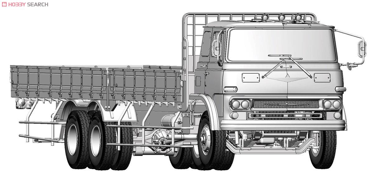 ふそう T951 後期型 平ボデー (プラモデル) - ホビーサーチ カーモデル