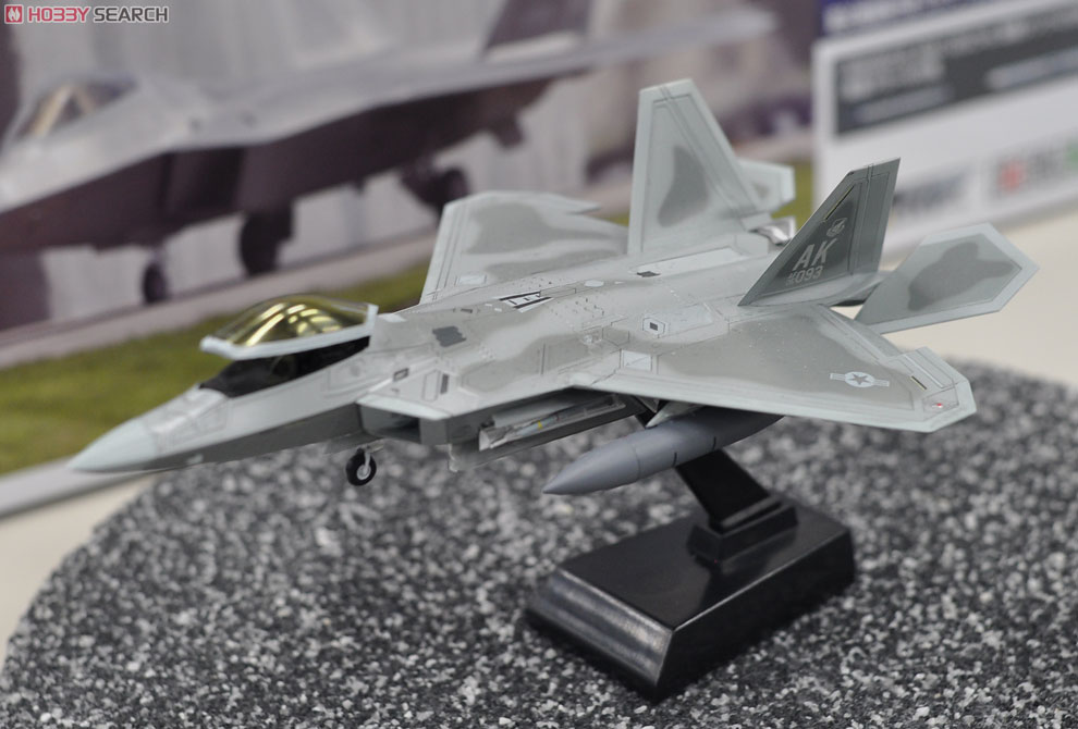 米空軍 F-22 第90戦闘飛行隊 (エルメンドルフ) (彩色済みプラモデル