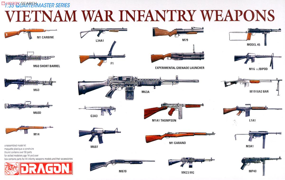 ベトナム戦争 歩兵用 小火器セット (プラモデル) - ホビーサーチ