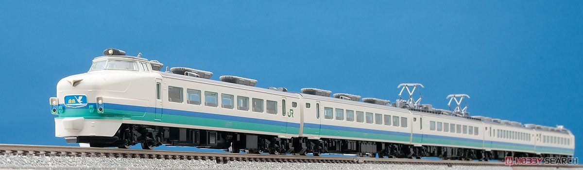 JR 485系特急電車 (上沼垂色・白鳥) 基本セットA (基本A・5両セット