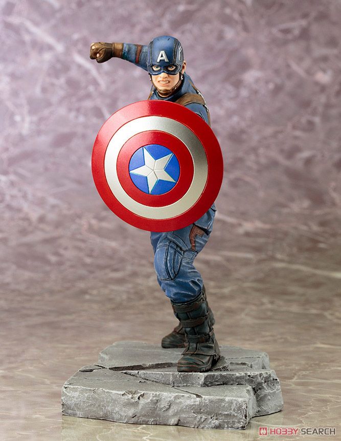 ARTFX+ キャプテン・アメリカ シビル・ウォー (完成品) - ホビーサーチ