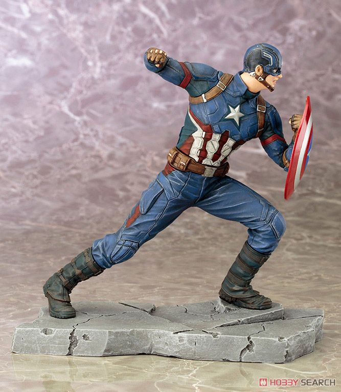 ARTFX+ キャプテン・アメリカ シビル・ウォー (完成品) - ホビーサーチ