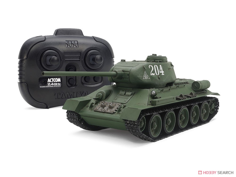 RCタンク ソビエト中戦車 T-34-85 (専用プロポ付き) (ラジコン