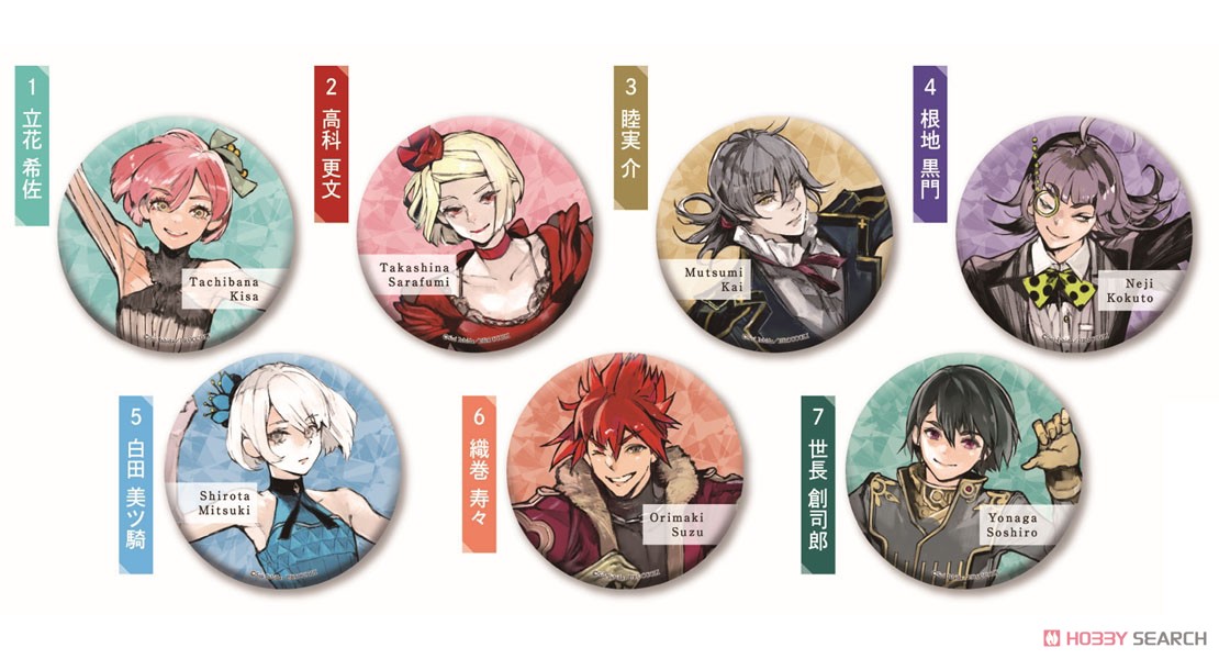 ジャックジャンヌ 缶バッジ 「高科更文」 (キャラクターグッズ