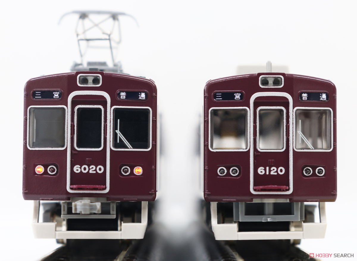 阪急 6000系 旧塗装 神戸線 増結用先頭車2輛セット 未使用 阪急 6000系