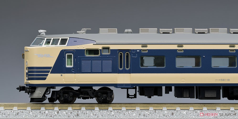 美品,希少】TOMIX 国鉄581形特急電車 月光号フル編成 ライトユニット付