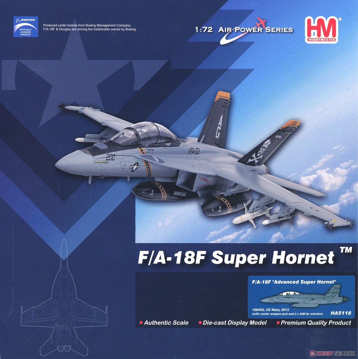 F/A-18F `アドバンスド・スーパーホーネット` (完成品飛行機) - ホビー