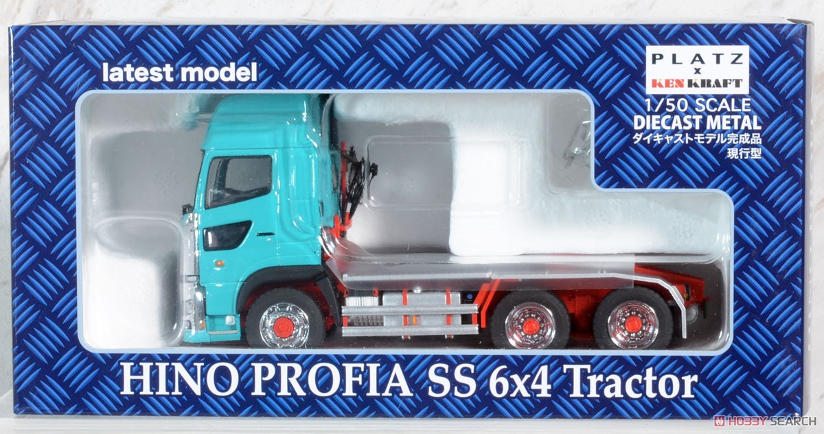Hino Profia SS 6x4 High Roof Light Green Current Model (Diecast