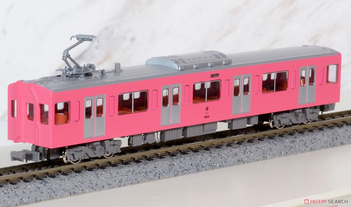 西武 9000系 (9101編成・ピンク) 増結用中間車6両セット (動力無し