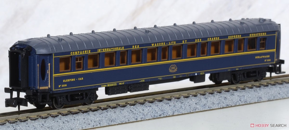 CIWL, 3-unit pack `Train Bleu`, set 1/2 (fourgon + 2x Lx), ep.III