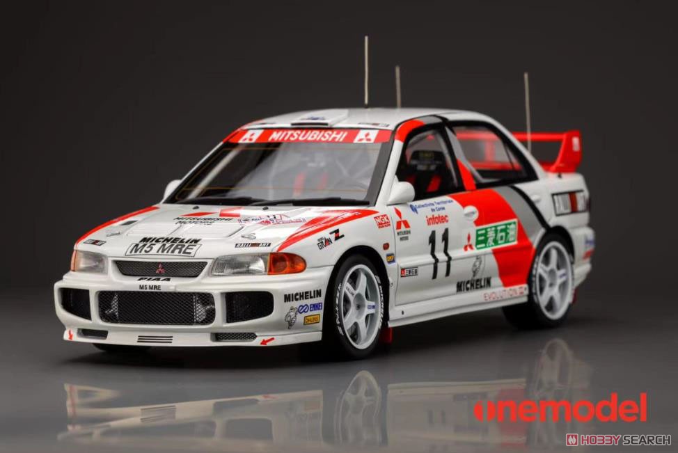 三菱 ランサー エボリューションIII WRC RALLIART #11 (ミニカー