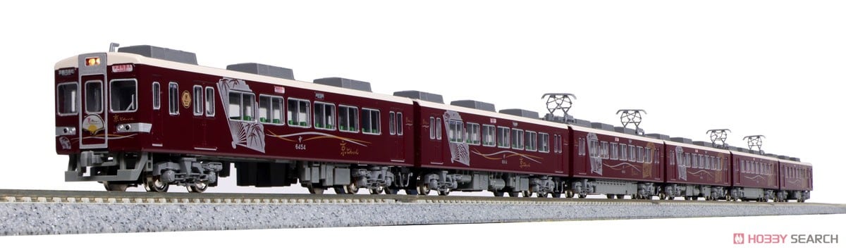 阪急 6300系 「京とれいん」 タイプ 6両セット (6両セット) (鉄道模型