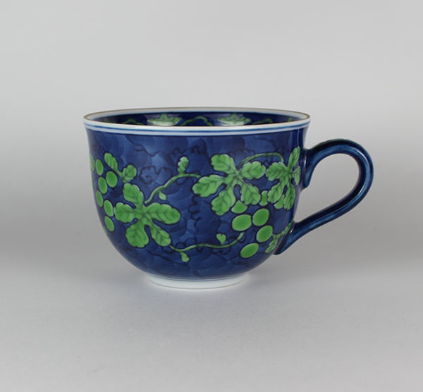 源右衛門窯緑彩葡萄絵碗皿 – ギャラリー一番館オンラインショップ