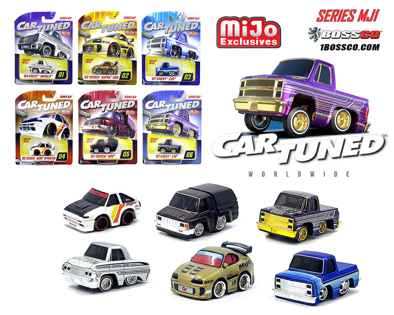 MGA 1/64 CAR TUNED LOWRIDERS SERIES 1 ASSORTMENT – Boss Company