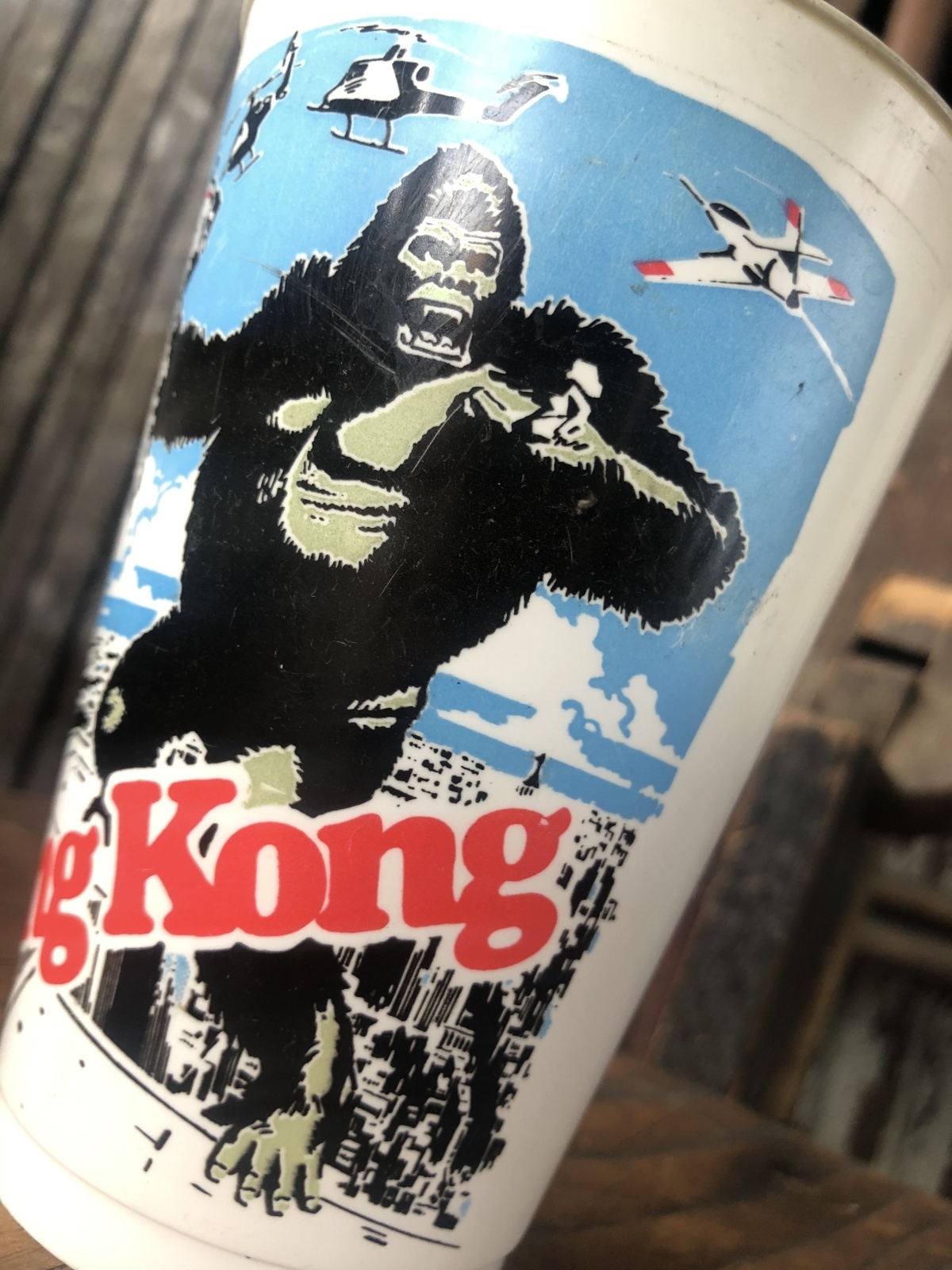 70s Vintage King Kong Plastic Cup (R799) - 2000toys Antique Mall