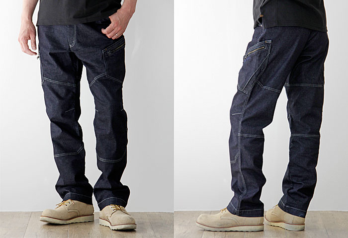 TS5114 ストレッチデニム メンズカーゴパンツ 商品詳細｜鳶服 鳶用品の