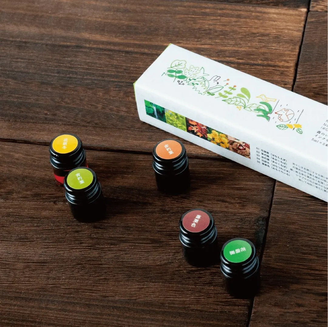 にっぽんのいろ 森のいろインクセット｜暦生活｜日本の季節を楽しむ暮らし