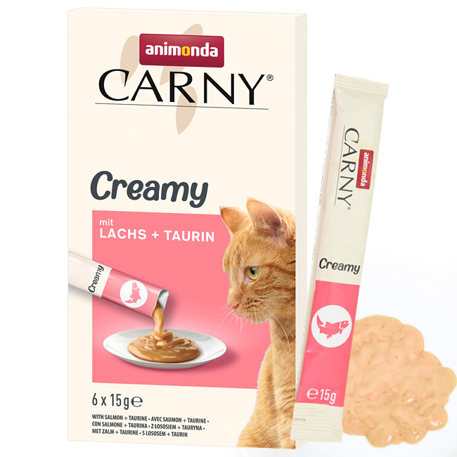 アニモンダ カーニー クリーミー サーモン・タウリン 15g×6本 (83867