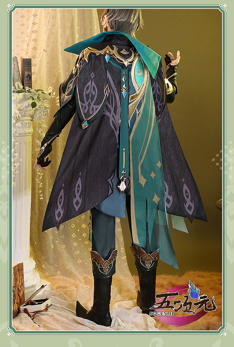 三分妄想 原神 アルハイゼン コスプレ 衣装