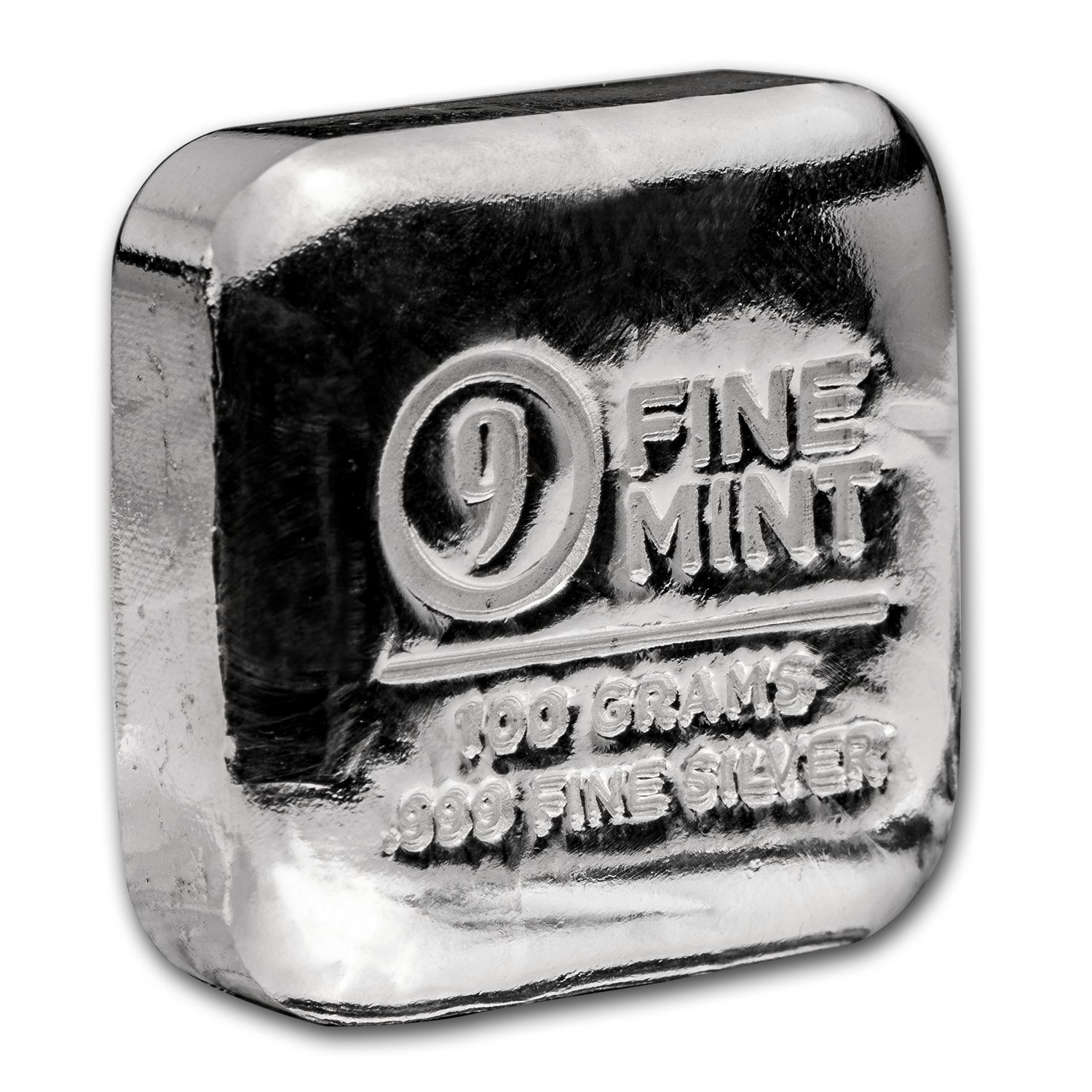 100 Gram Silver Bar | 9Fine Mint