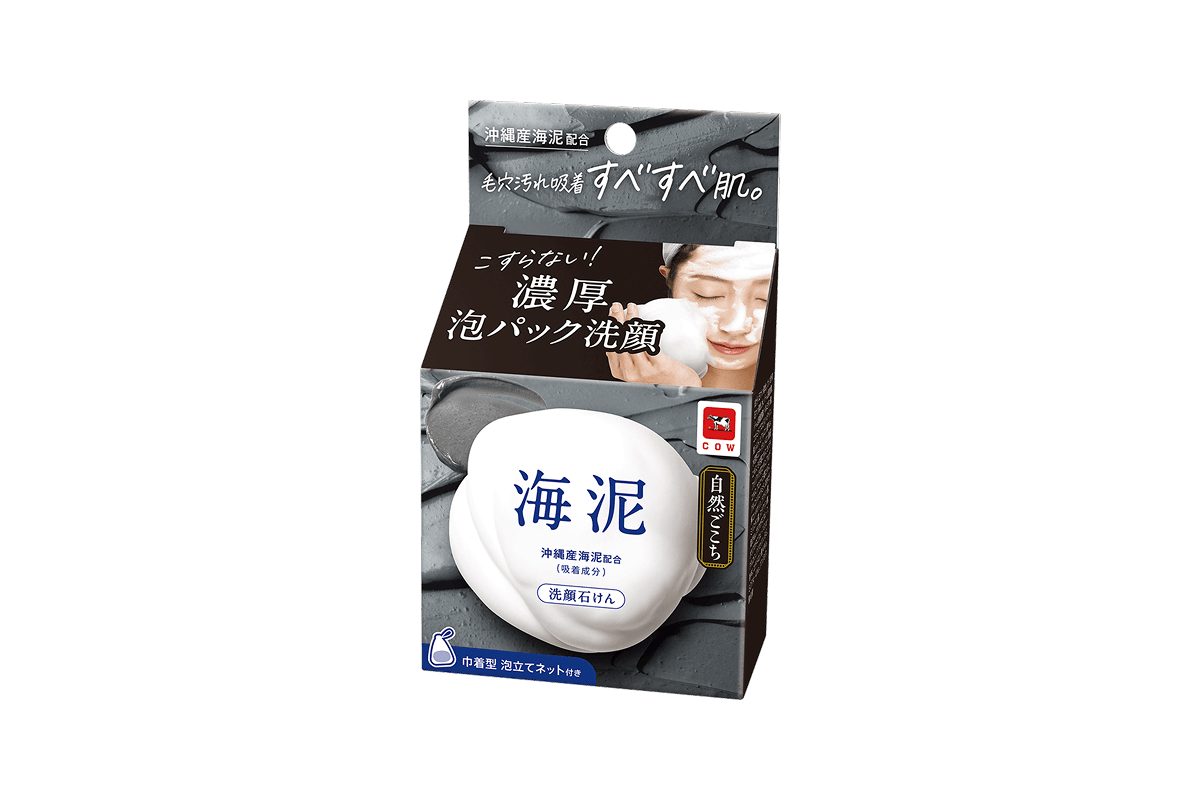 自然ごこち 海泥 洗顔石けん｜自然ごこち｜牛乳石鹸