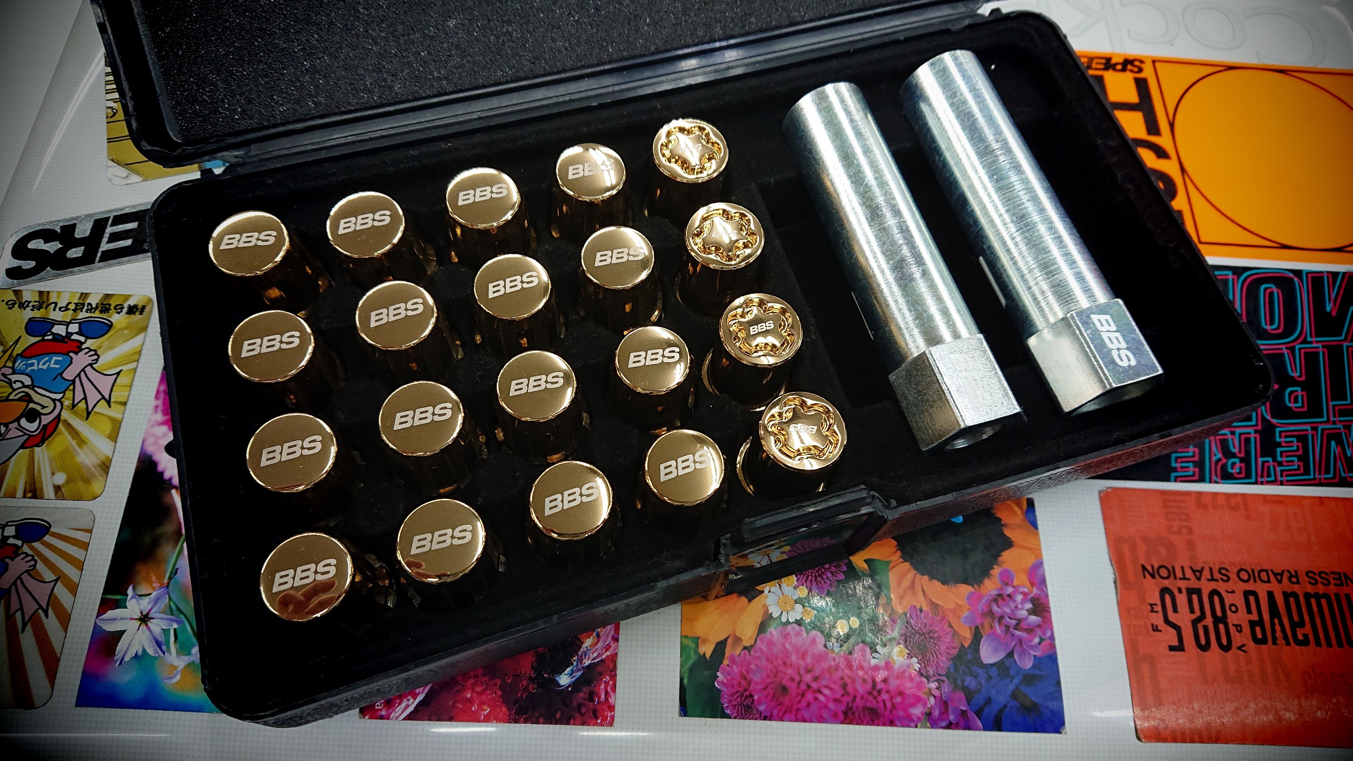 BBS インストレーションキットの新色 「ゴールド」が早速 入荷しました