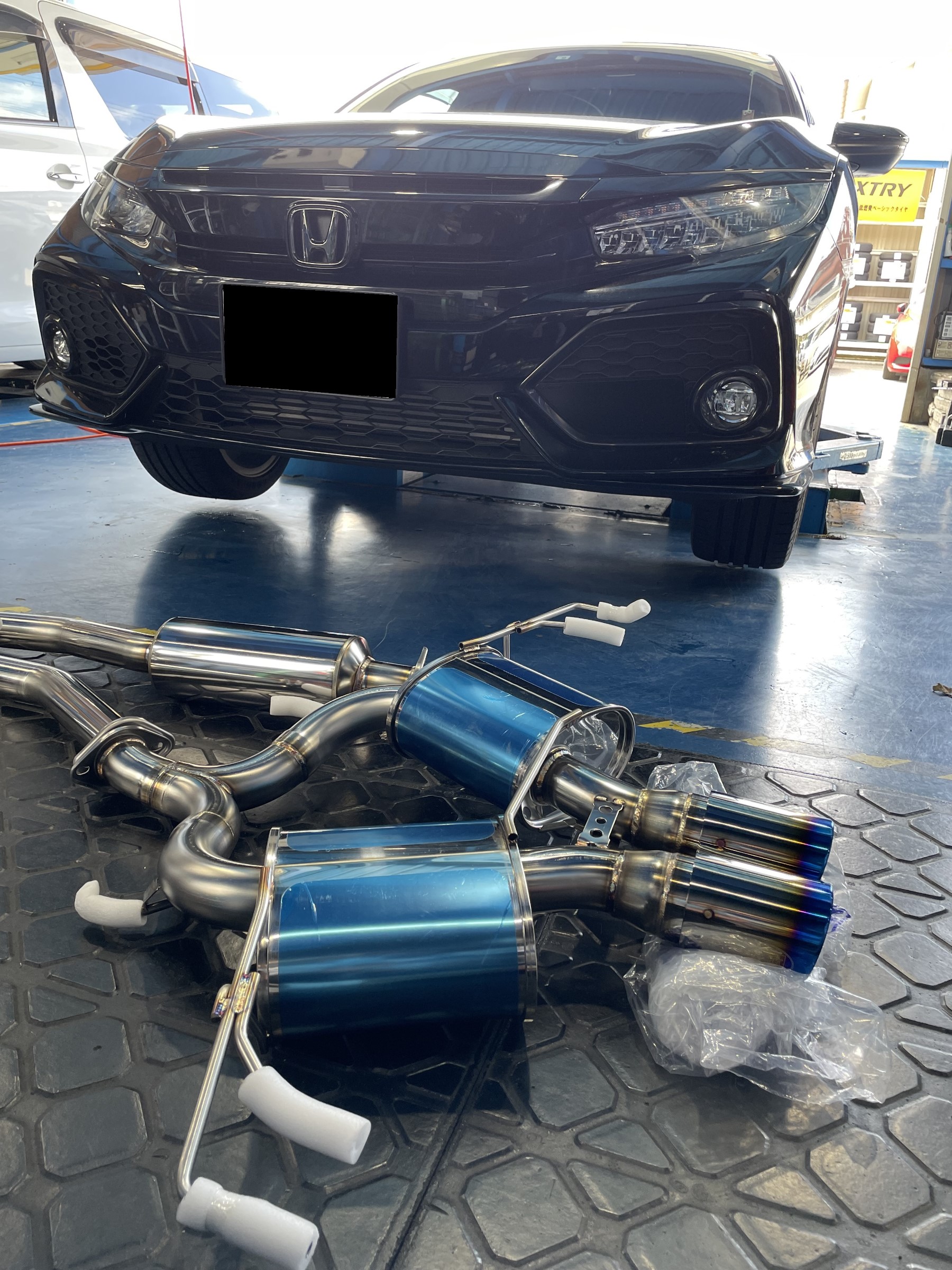 ☆FK7 ホンダ シビックハッチバック 柿本 マフラー交換☆ | ホンダ