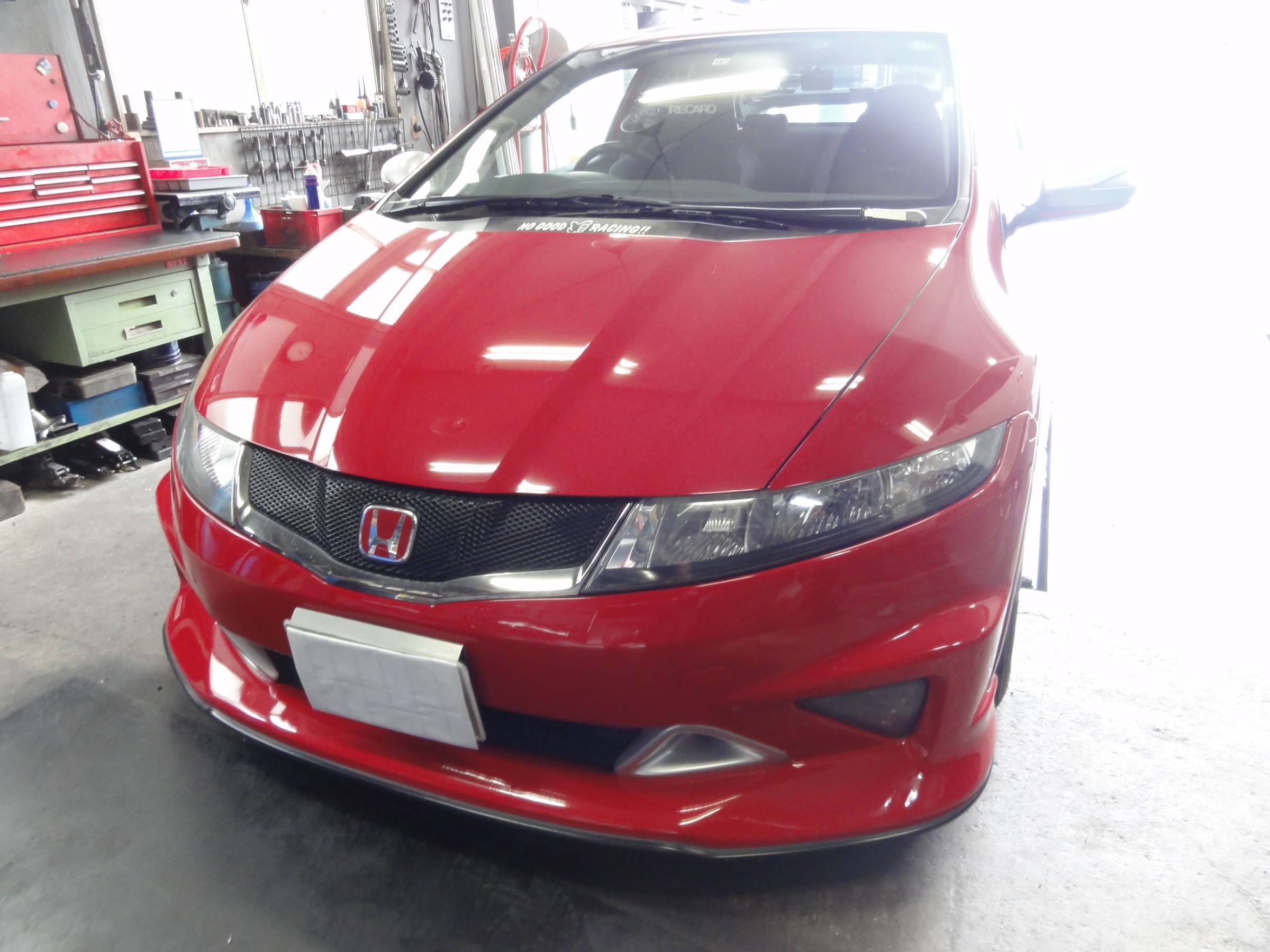 シビック タイプRユーロ（FN2）エンジンオイル＆ミッションオイル交換