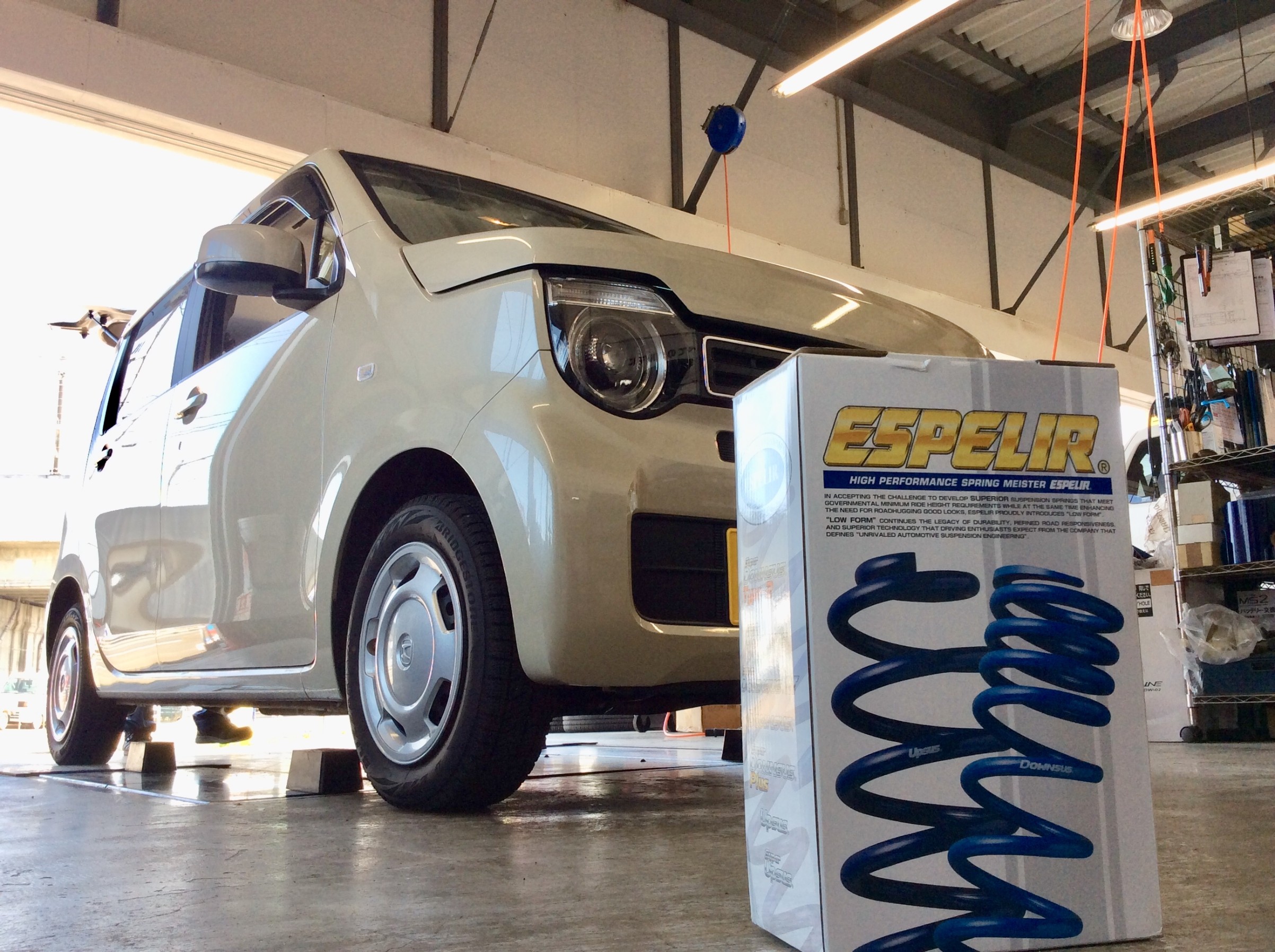 N-WGN JH4 スプリング交換します！ | ホンダ N-WGN 足まわり