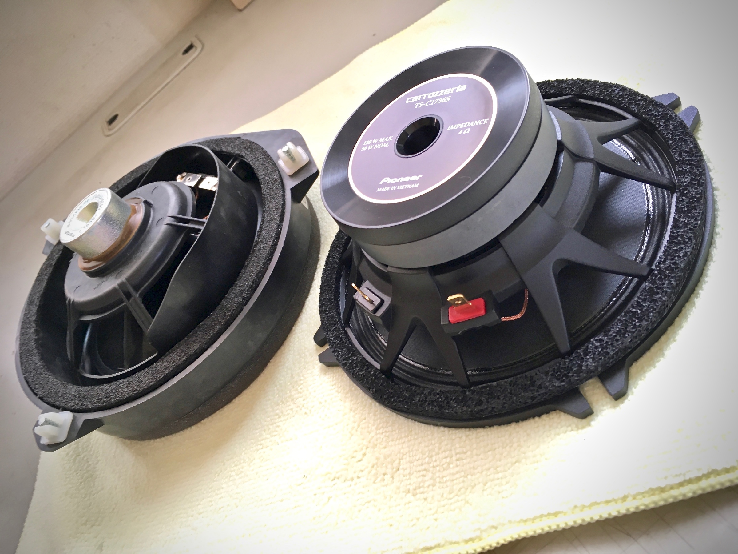 Pioneer carrozzeria カスタムフィットスピーカー セパレートタイプ C