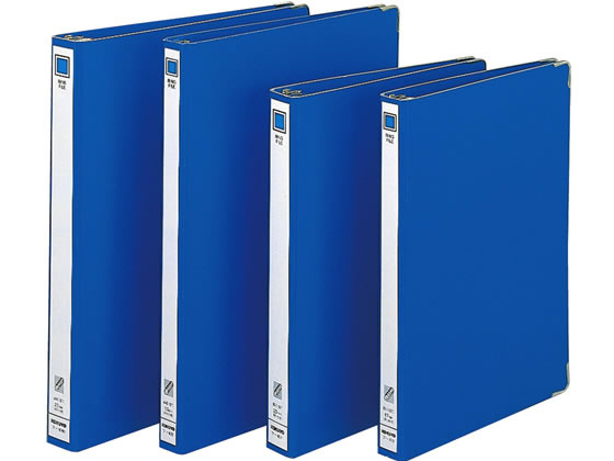 コクヨ リングファイル ボード表紙 A4タテ 30穴 内径23mm 青 ﾌ-4680Bが