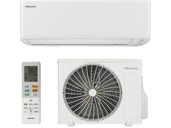 ハイセンス 【標準工事付】 6畳向け 冷暖房エアコン e angle select S