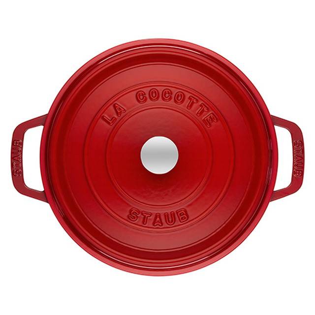 STAUB(ストウブ) ピコ・ココット ラウンド 24cm (チェリー) [CONCENT